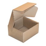 Postdoos 0427 400x300x50 mm 100 stuks per bundel E golf bruin art.nr.2017005